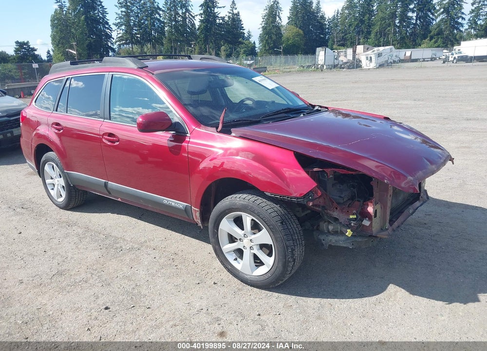 2014 SUBARU OUTBACK 2.5I PREMIUM VIN: 4S4BRBCC3E3264525
