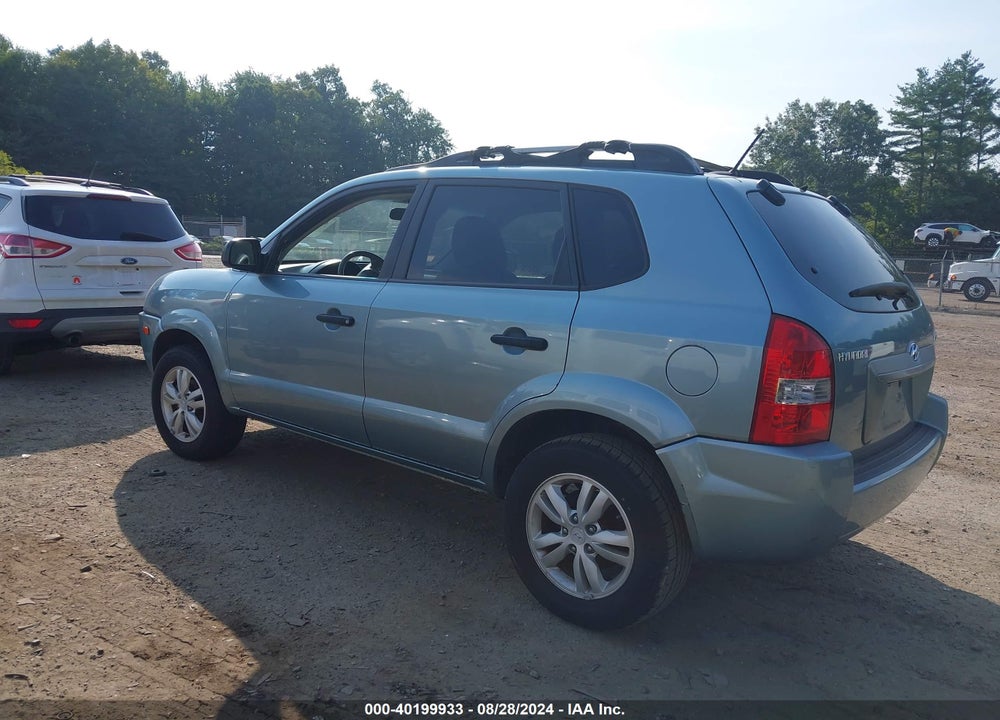 2009 HYUNDAI TUCSON GLS VIN: KM8JM12B09U971272