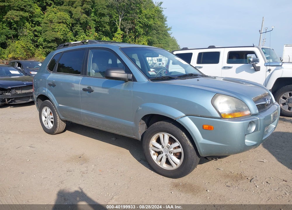 2009 HYUNDAI TUCSON GLS VIN: KM8JM12B09U971272