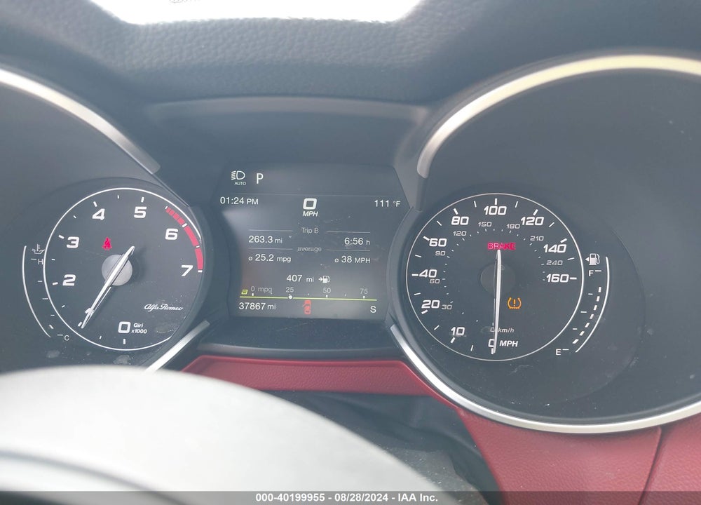 2020 ALFA ROMEO STELVIO RWD VIN: ZASPAJAN5L7C87544