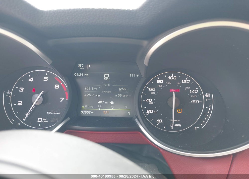 2020 ALFA ROMEO STELVIO RWD VIN: ZASPAJAN5L7C87544