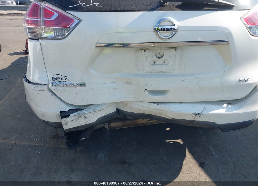 2016 NISSAN ROGUE SV VIN: 5N1AT2MTXGC773459