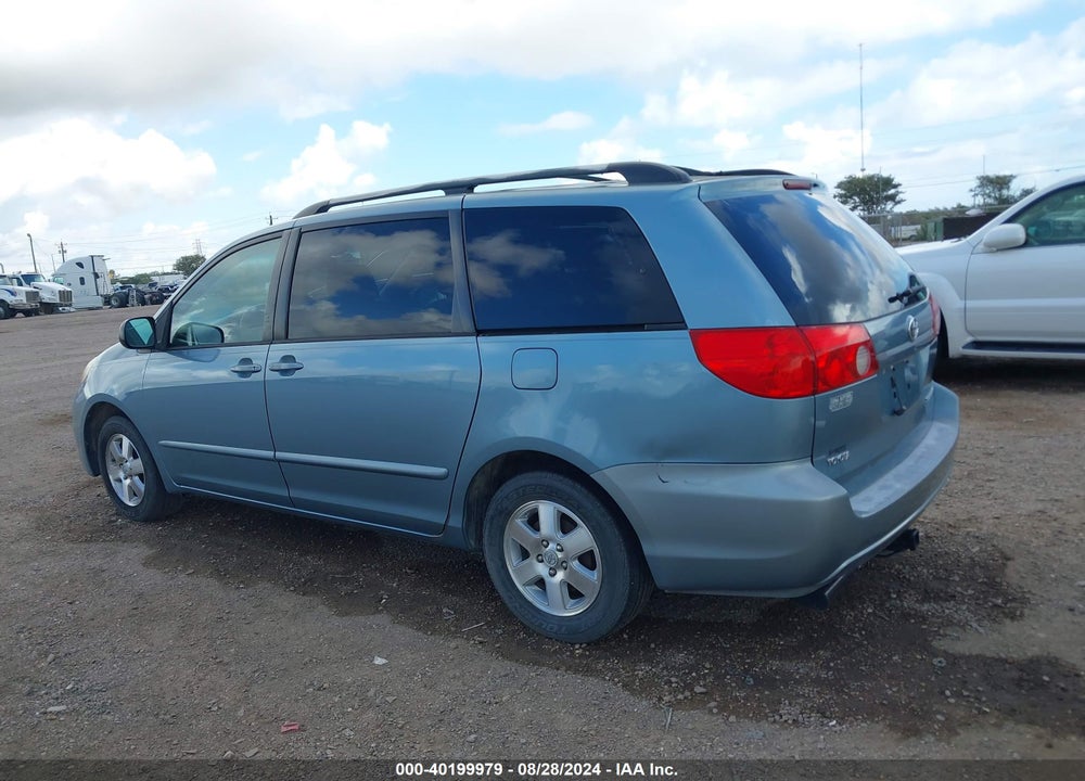 2007 TOYOTA SIENNA LE VIN: 5TDZK23C57S077134