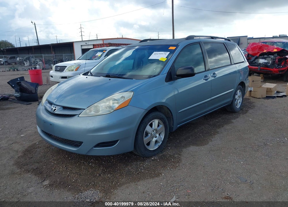 2007 TOYOTA SIENNA LE VIN: 5TDZK23C57S077134