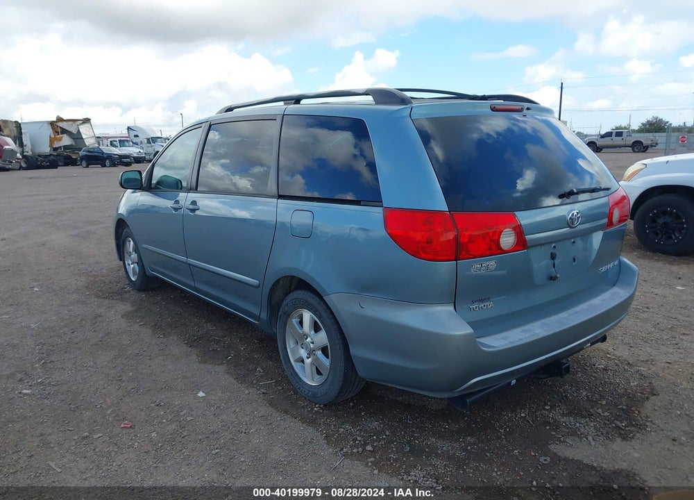 2007 TOYOTA SIENNA LE VIN: 5TDZK23C57S077134
