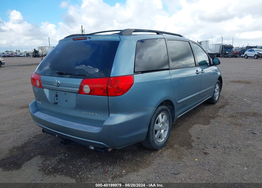 2007 TOYOTA SIENNA LE VIN: 5TDZK23C57S077134