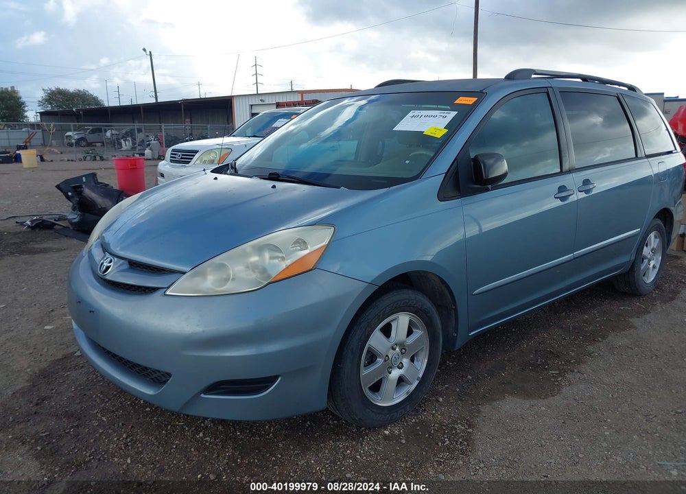 2007 TOYOTA SIENNA LE VIN: 5TDZK23C57S077134