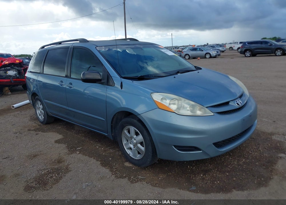 2007 TOYOTA SIENNA LE VIN: 5TDZK23C57S077134