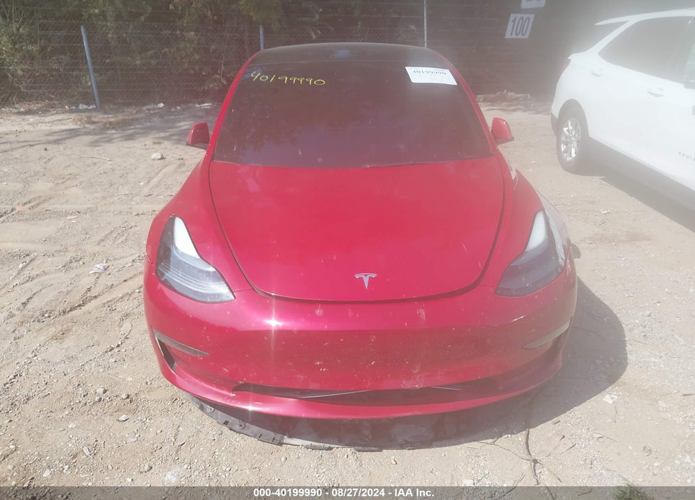 2022 TESLA MODEL 3 REAR-WHEEL DRIVE VIN: 5YJ3E1EA4NF185264