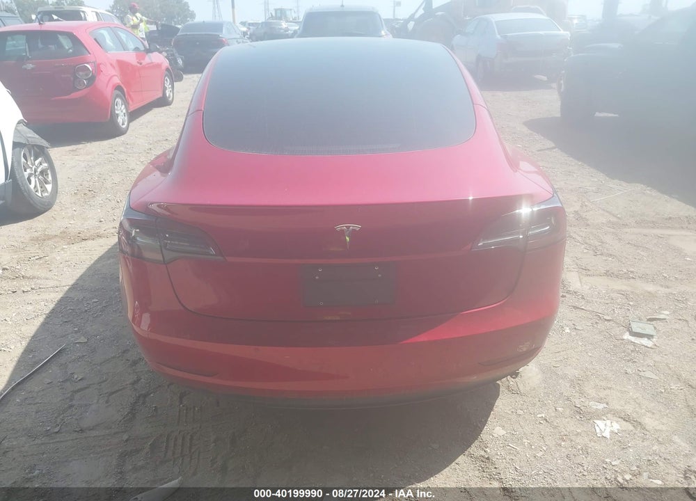 2022 TESLA MODEL 3 REAR-WHEEL DRIVE VIN: 5YJ3E1EA4NF185264