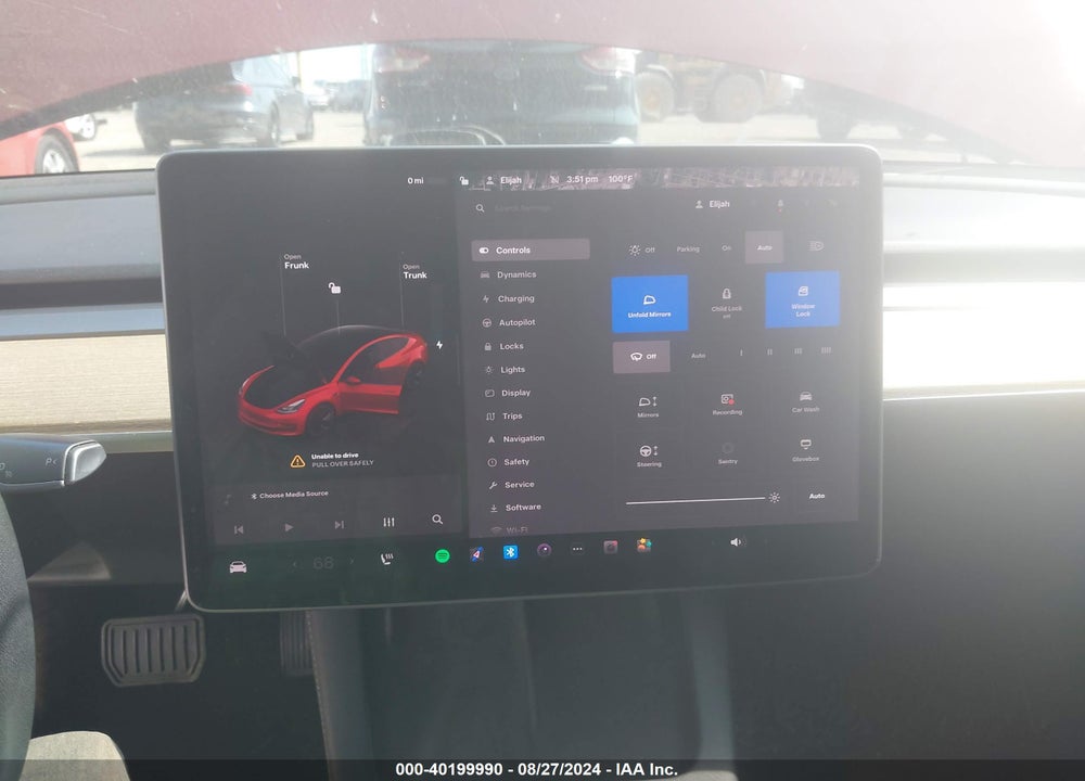 2022 TESLA MODEL 3 REAR-WHEEL DRIVE VIN: 5YJ3E1EA4NF185264
