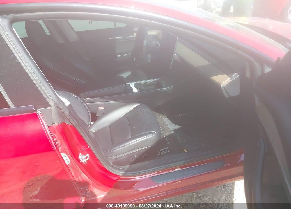 2022 TESLA MODEL 3 REAR-WHEEL DRIVE VIN: 5YJ3E1EA4NF185264