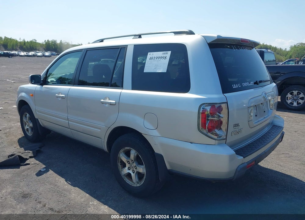 2008 HONDA PILOT SE VIN: 5FNYF28388B016729