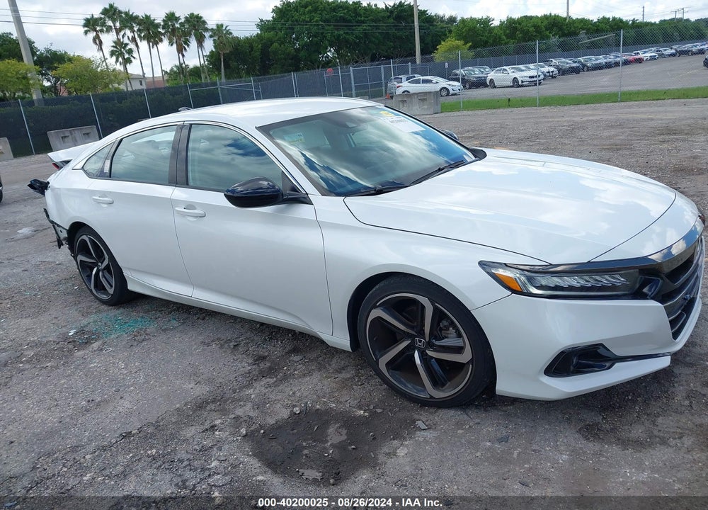 2021 HONDA ACCORD SPORT SPECIAL EDITION VIN: 1HGCV1F43MA113585