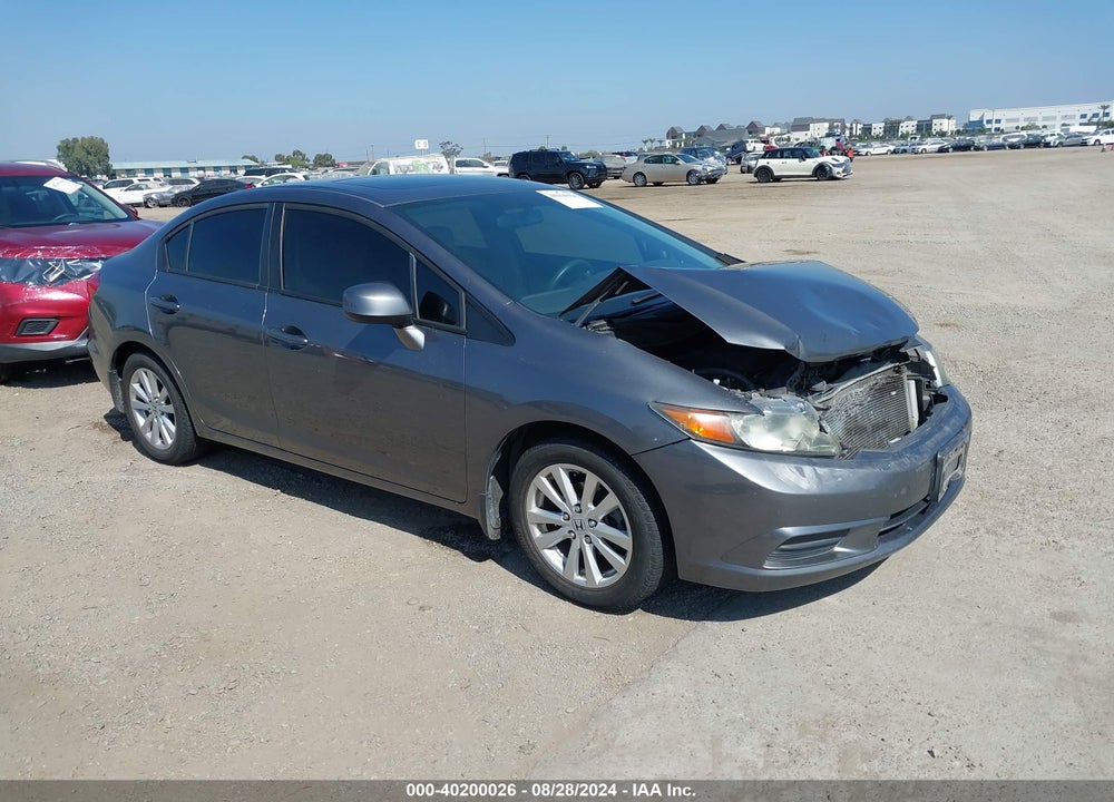 2012 HONDA CIVIC EX VIN: 19XFB2F82CE308912