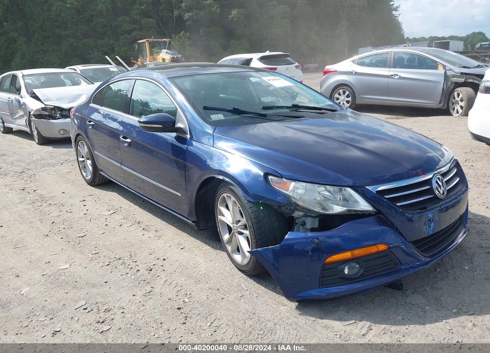2009 VOLKSWAGEN CC LUXURY VIN: WVWHL73CX9E535328