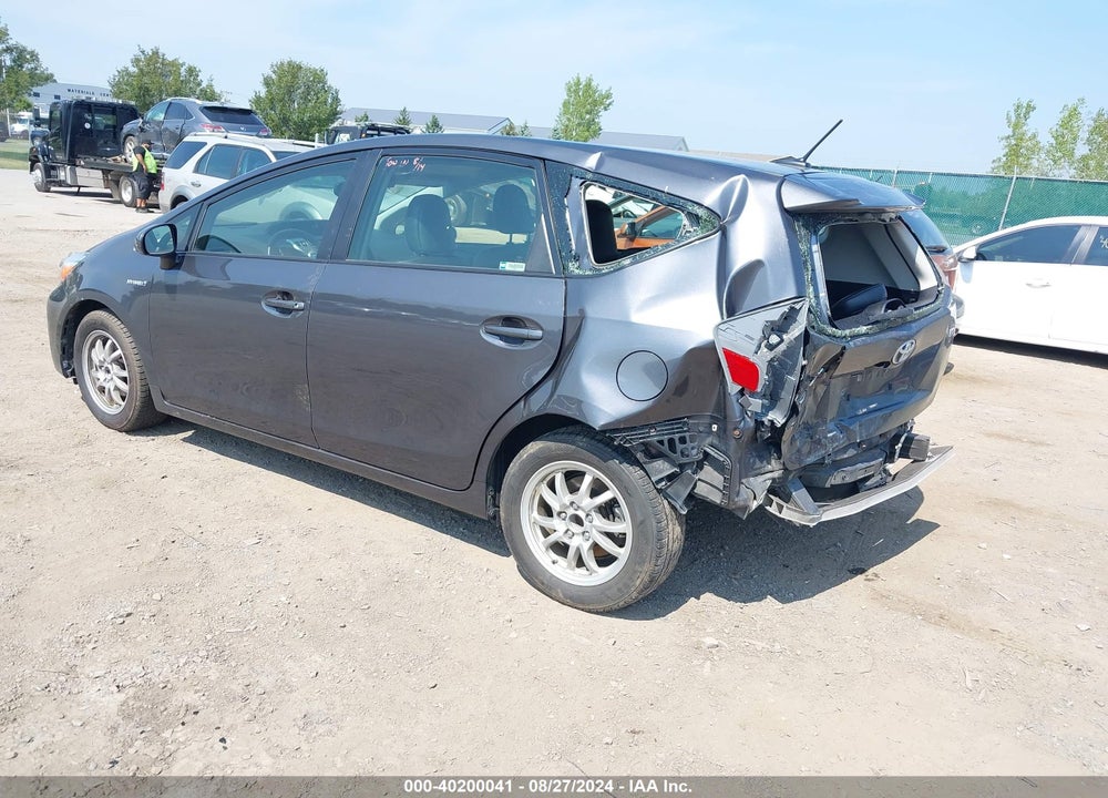2017 TOYOTA PRIUS V FOUR VIN: JTDZN3EU7HJ074284