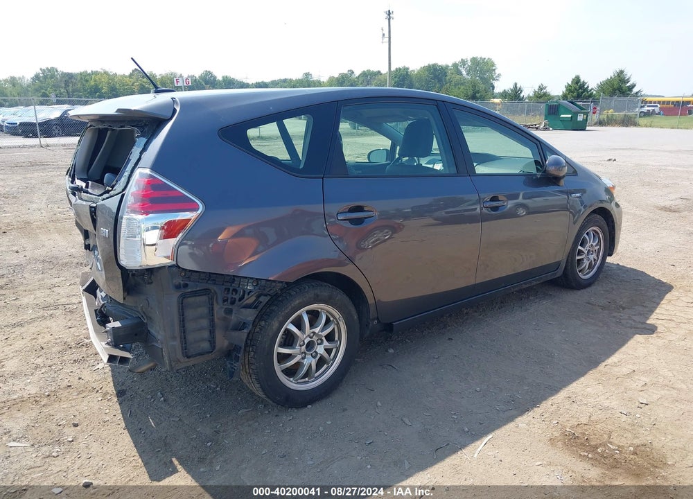2017 TOYOTA PRIUS V FOUR VIN: JTDZN3EU7HJ074284