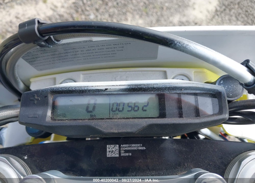 2024 HUSQVARNA FE501 W/S VIN: VBKUAJ403RM456142