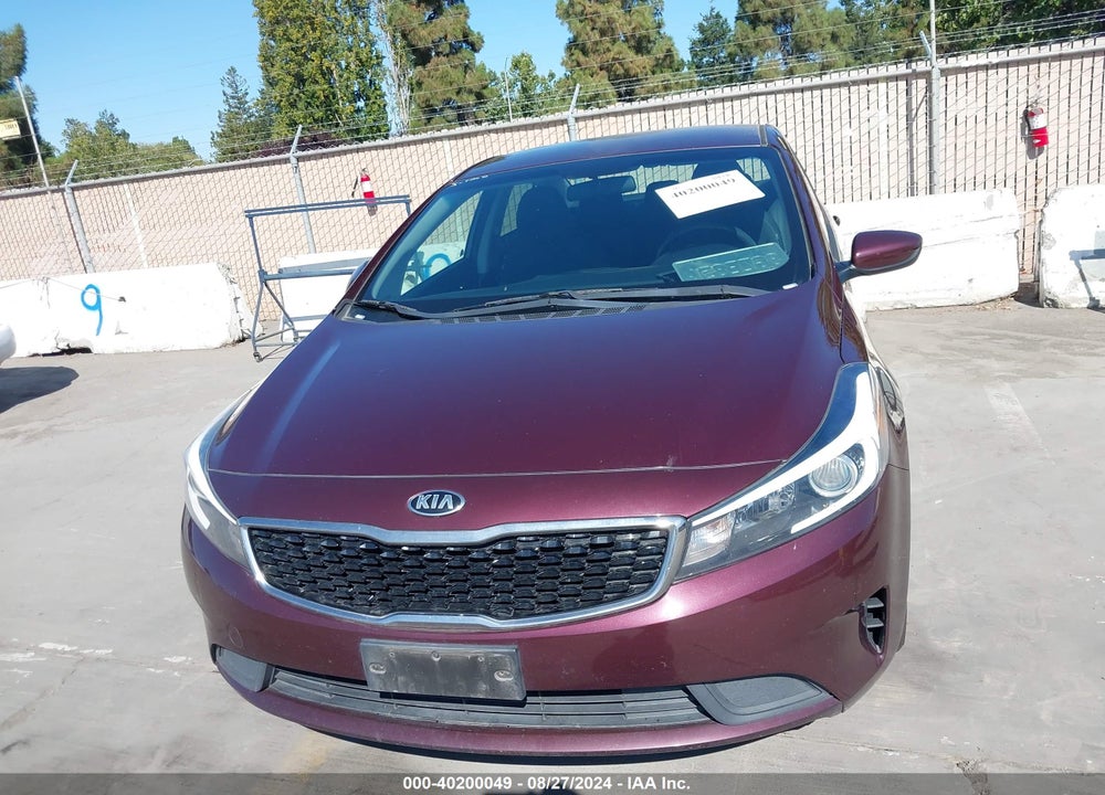 2018 KIA FORTE LX VIN: 3KPFL4A79JE244405