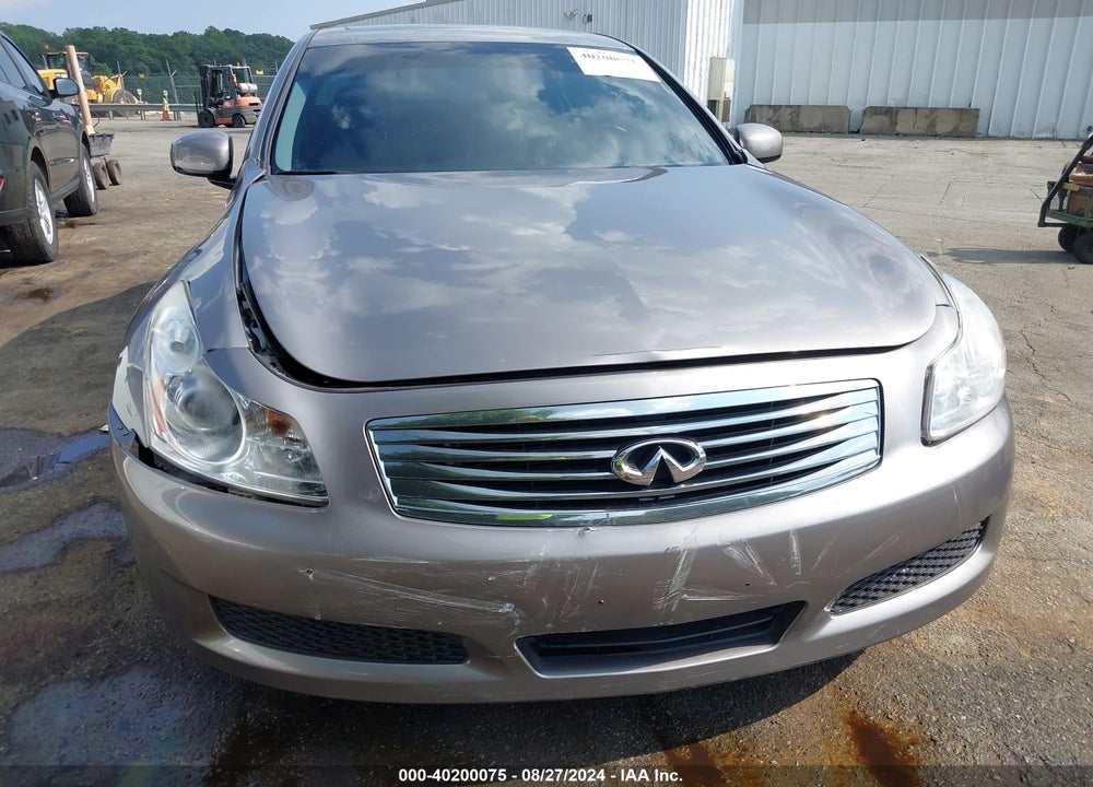 2008 INFINITI G35 JOURNEY VIN: JNKBV61E18M220645