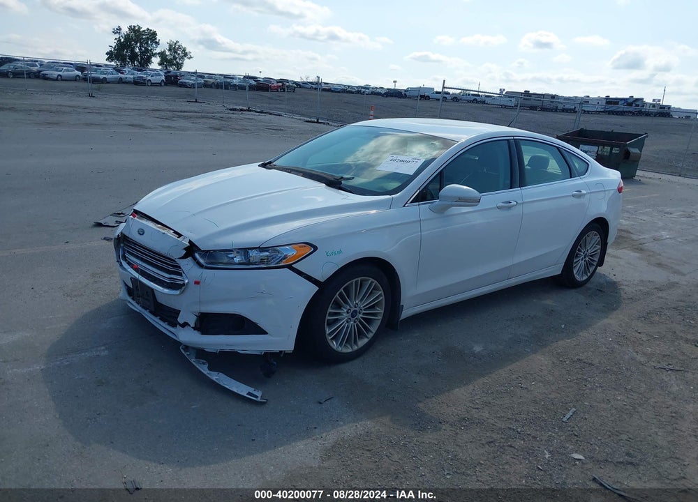 2014 FORD FUSION SE VIN: 3FA6P0H92ER367942
