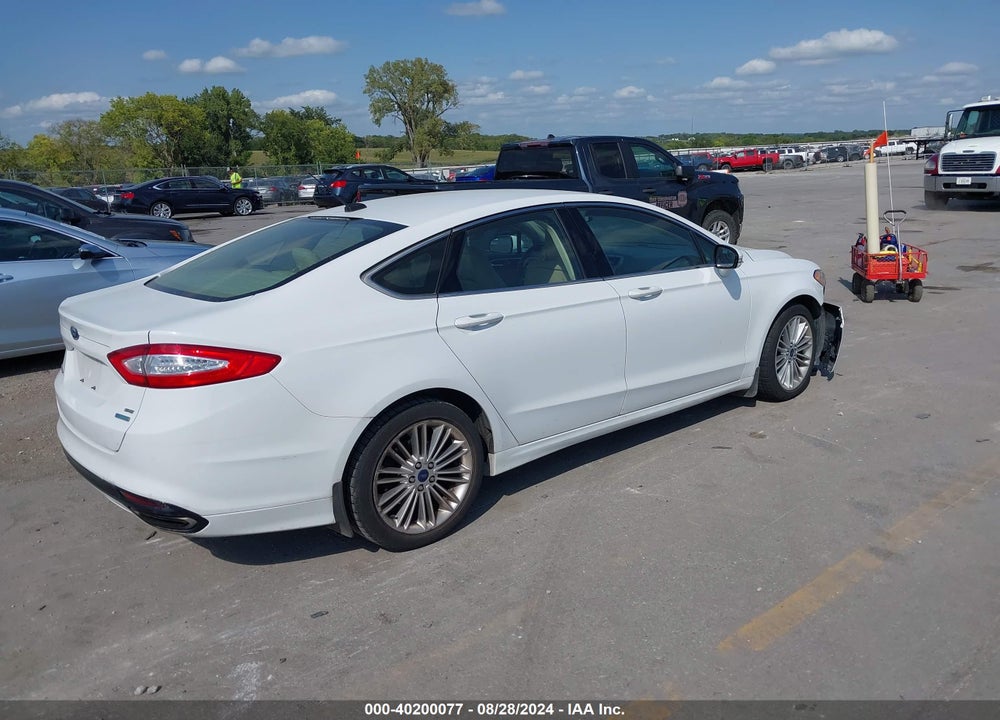 2014 FORD FUSION SE VIN: 3FA6P0H92ER367942