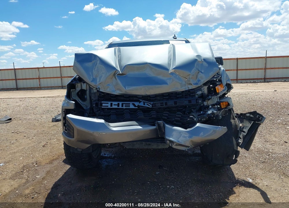 2020 CHEVROLET SILVERADO 1500 4WD SHORT BED CUSTOM VIN: 3GCPYBEHXLG118395