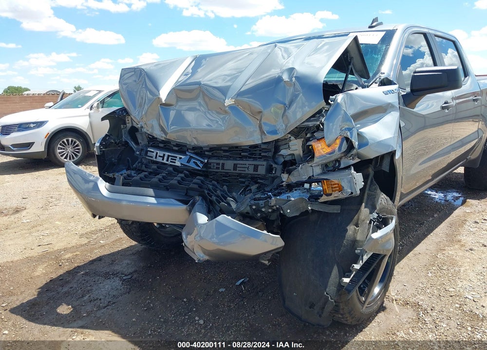 2020 CHEVROLET SILVERADO 1500 4WD SHORT BED CUSTOM VIN: 3GCPYBEHXLG118395