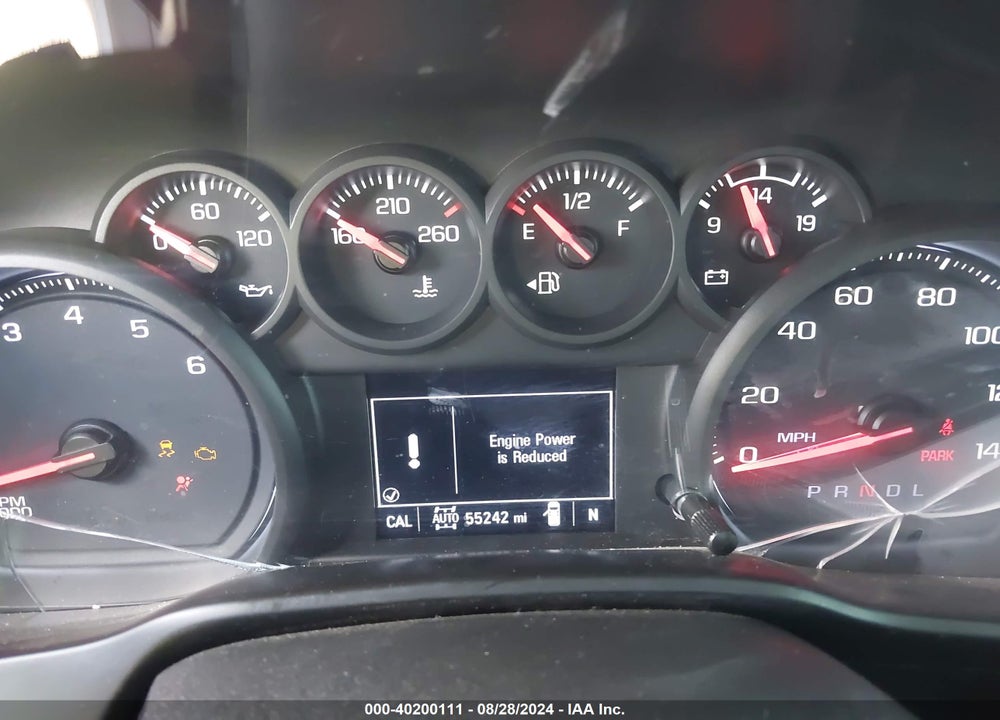2020 CHEVROLET SILVERADO 1500 4WD SHORT BED CUSTOM VIN: 3GCPYBEHXLG118395