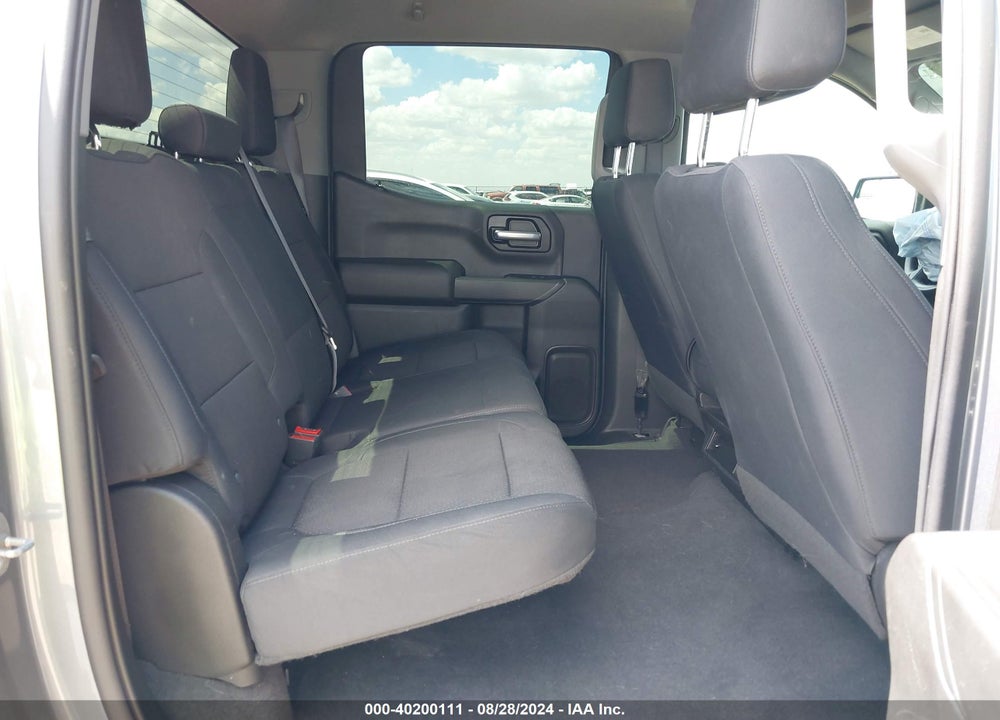 2020 CHEVROLET SILVERADO 1500 4WD SHORT BED CUSTOM VIN: 3GCPYBEHXLG118395