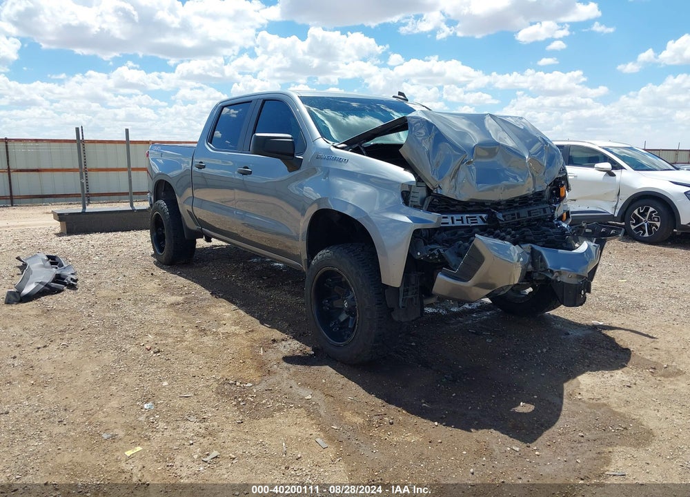 2020 CHEVROLET SILVERADO 1500 4WD SHORT BED CUSTOM VIN: 3GCPYBEHXLG118395