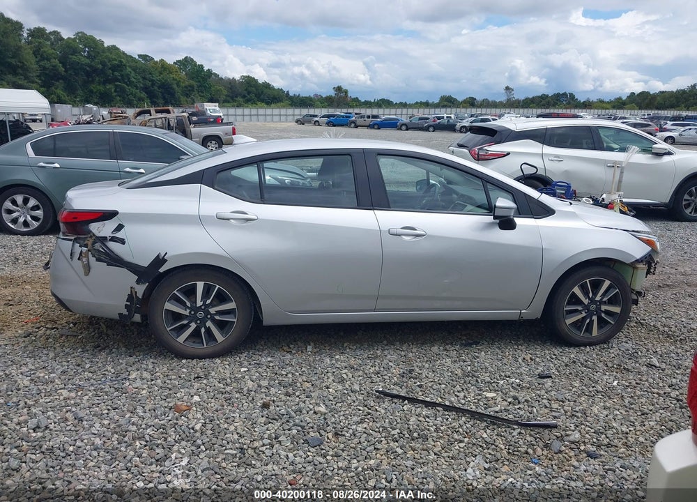 2021 NISSAN VERSA SV XTRONIC CVT VIN: 3N1CN8EV0ML809205
