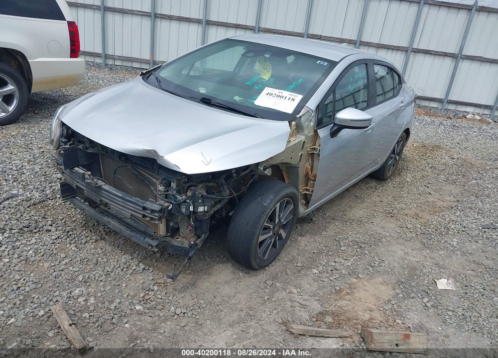 2021 NISSAN VERSA SV XTRONIC CVT VIN: 3N1CN8EV0ML809205