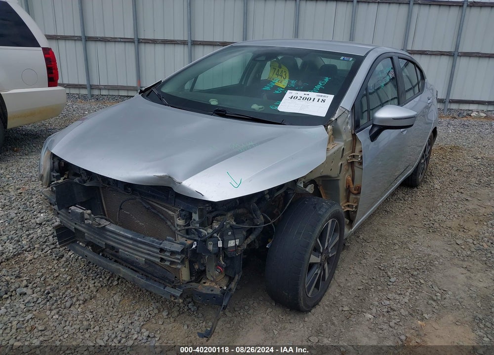 2021 NISSAN VERSA SV XTRONIC CVT VIN: 3N1CN8EV0ML809205