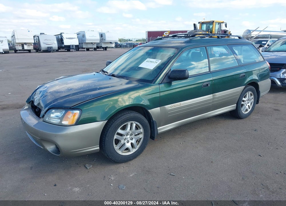 2003 SUBARU OUTBACK VIN: 4S3BH665737646381