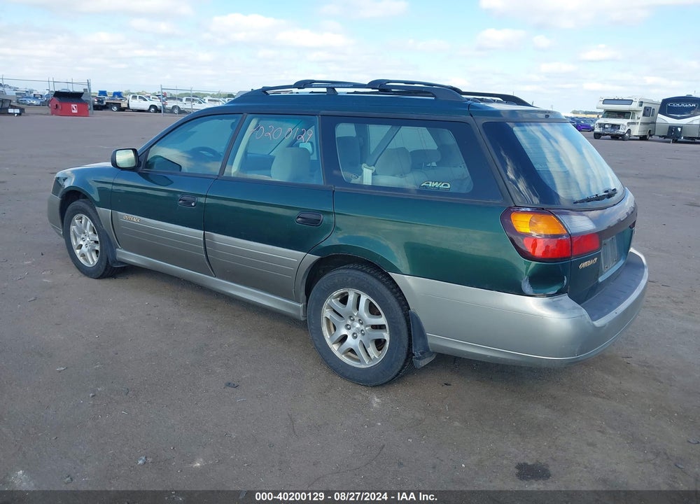 2003 SUBARU OUTBACK VIN: 4S3BH665737646381