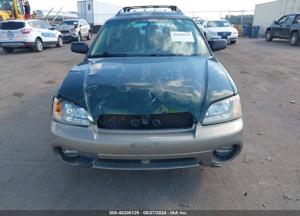 2003 SUBARU OUTBACK VIN: 4S3BH665737646381
