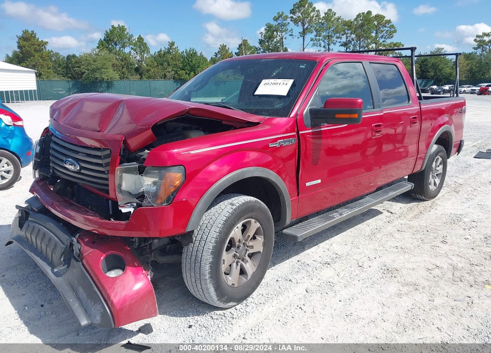 2012 FORD F-150 FX4 VIN: 1FTFW1ETXCKD49516