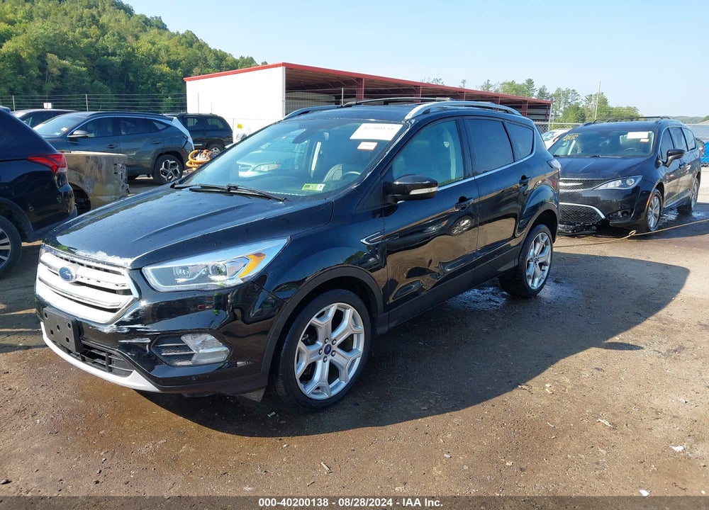 2018 FORD ESCAPE TITANIUM VIN: 1FMCU9J94JUA49517