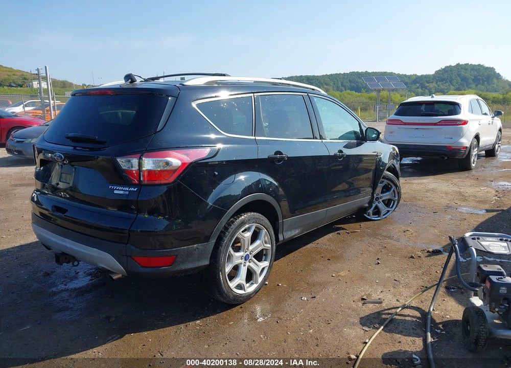 2018 FORD ESCAPE TITANIUM VIN: 1FMCU9J94JUA49517