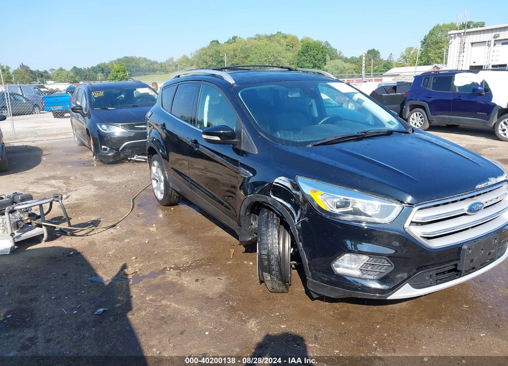 2018 FORD ESCAPE TITANIUM VIN: 1FMCU9J94JUA49517