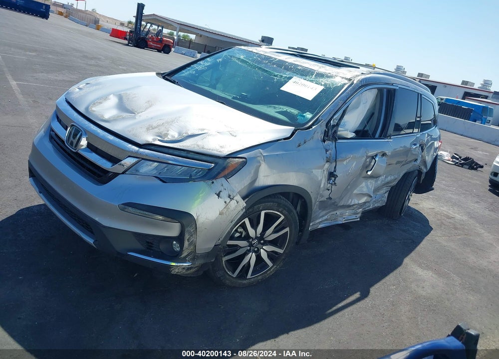 2019 HONDA PILOT ELITE VIN: 5FNYF6H04KB091559