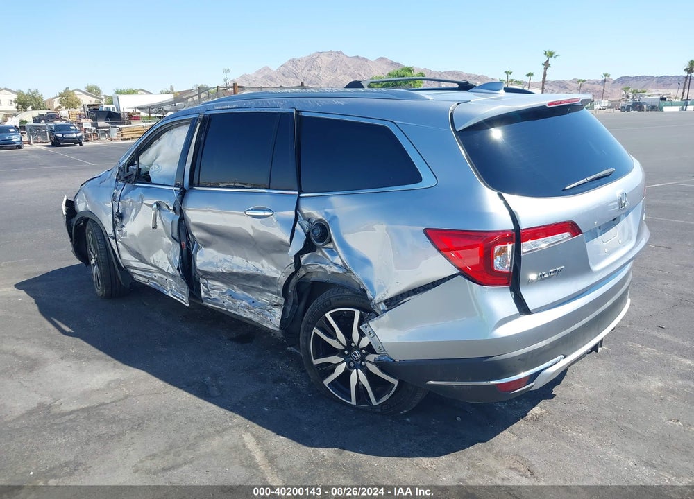 2019 HONDA PILOT ELITE VIN: 5FNYF6H04KB091559