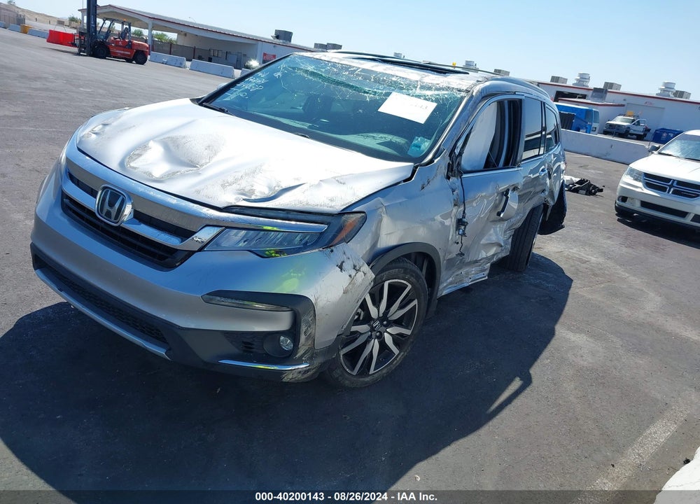 2019 HONDA PILOT ELITE VIN: 5FNYF6H04KB091559