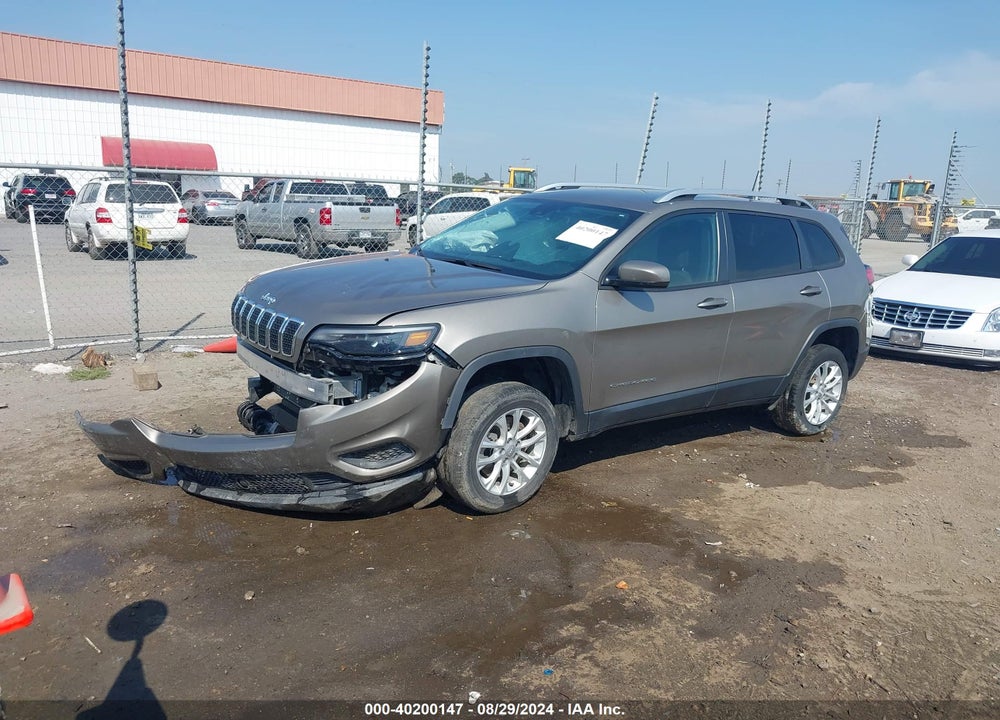 2021 JEEP CHEROKEE LATITUDE FWD VIN: 1C4PJLCB4MD155675