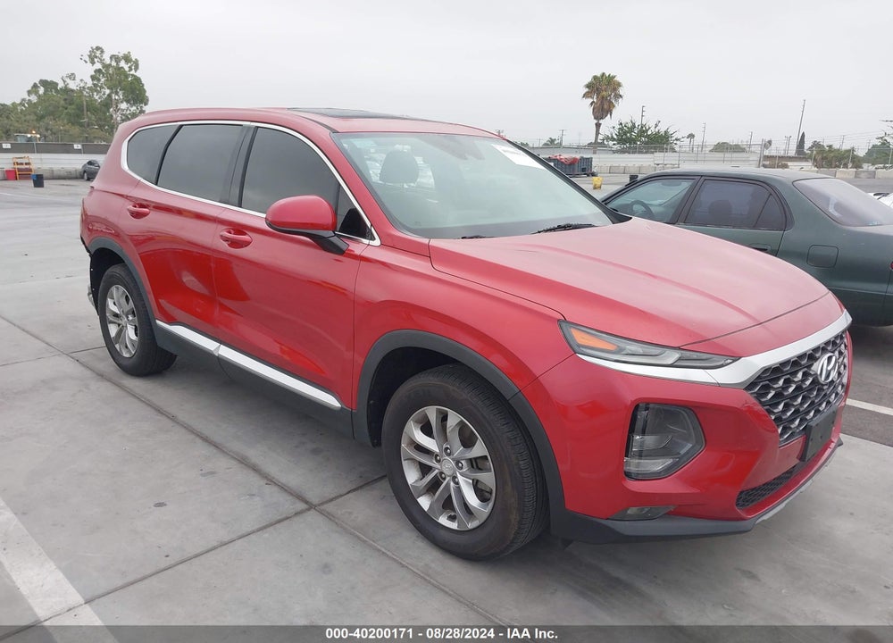 2019 HYUNDAI SANTA FE SEL VIN: 5NMS33AD5KH041200