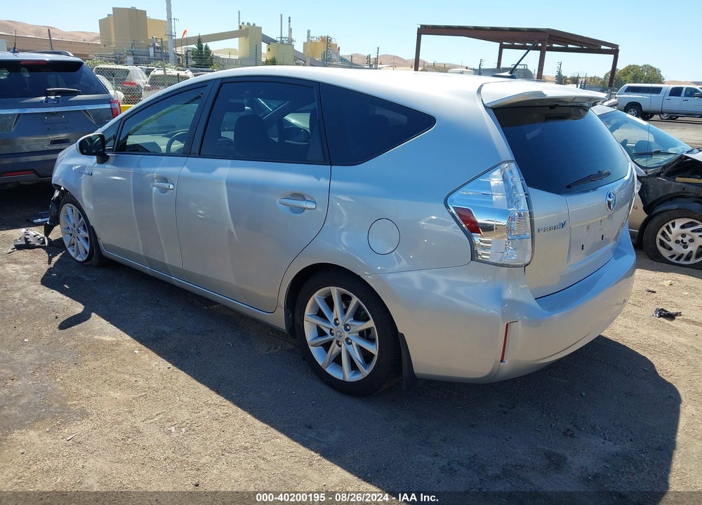 2013 TOYOTA PRIUS V FIVE VIN: JTDZN3EU3D3245062