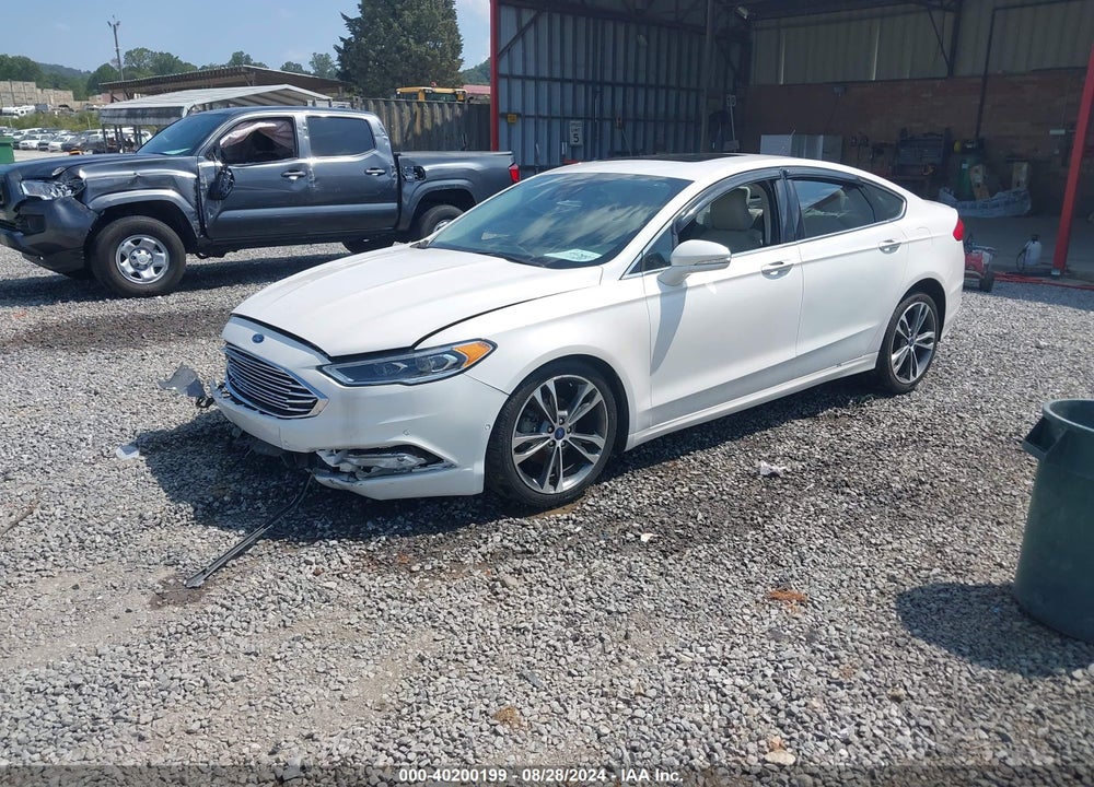 2017 FORD FUSION TITANIUM VIN: 3FA6P0K99HR226475