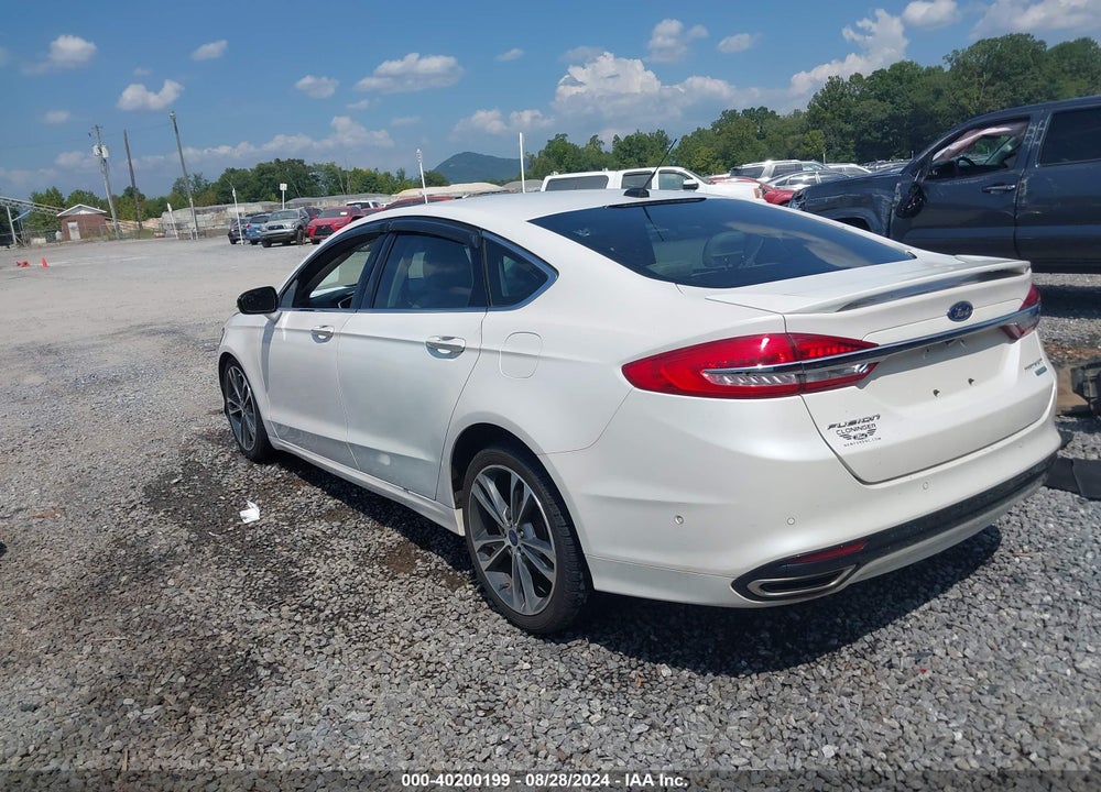 2017 FORD FUSION TITANIUM VIN: 3FA6P0K99HR226475